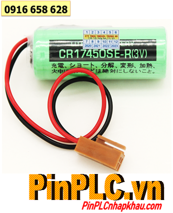 FDK CR17450SE-R, Pin PLC FDK CR17450SE-R lithium 3v size 4/5A (Japan)